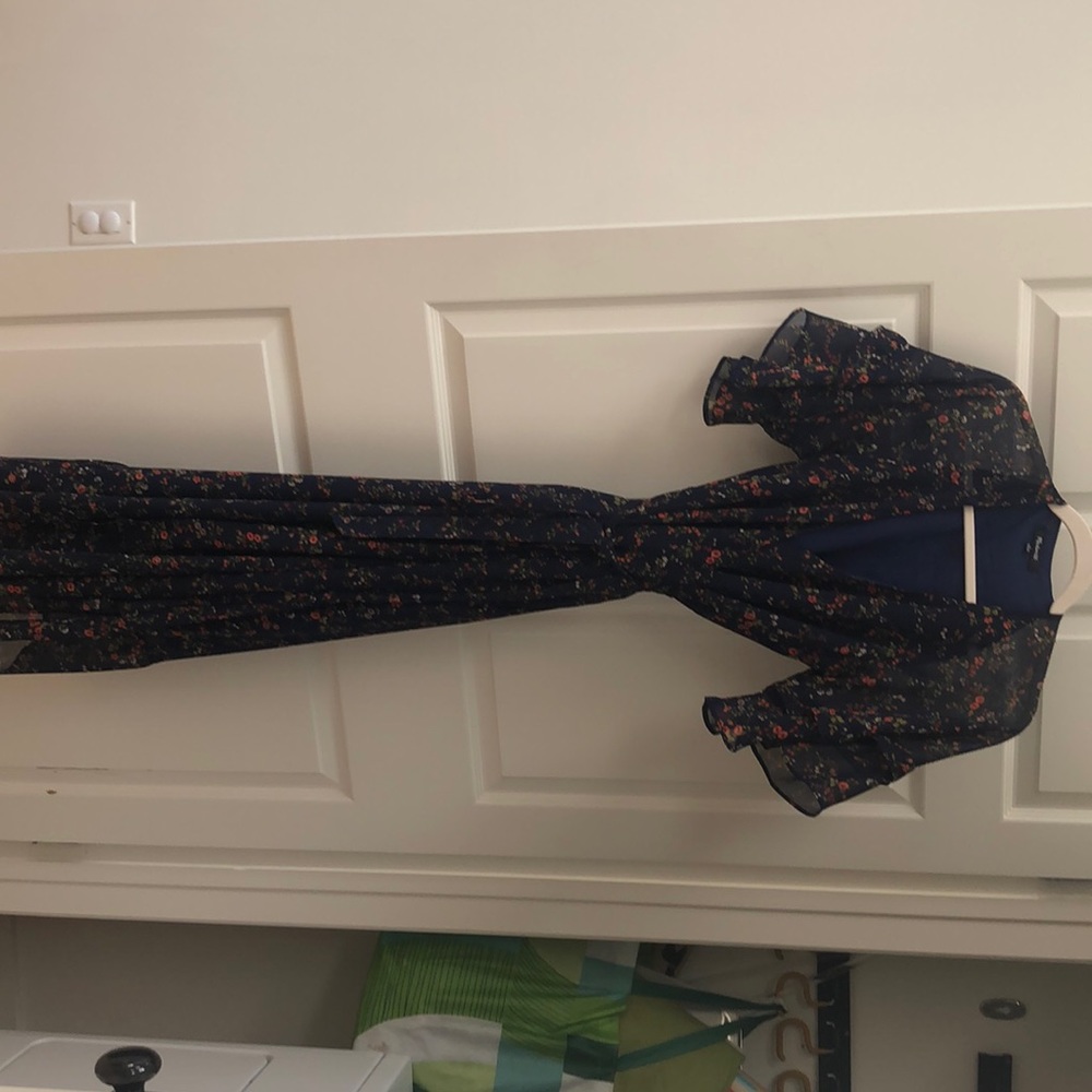 Madewell floral wrap dress - new without tags